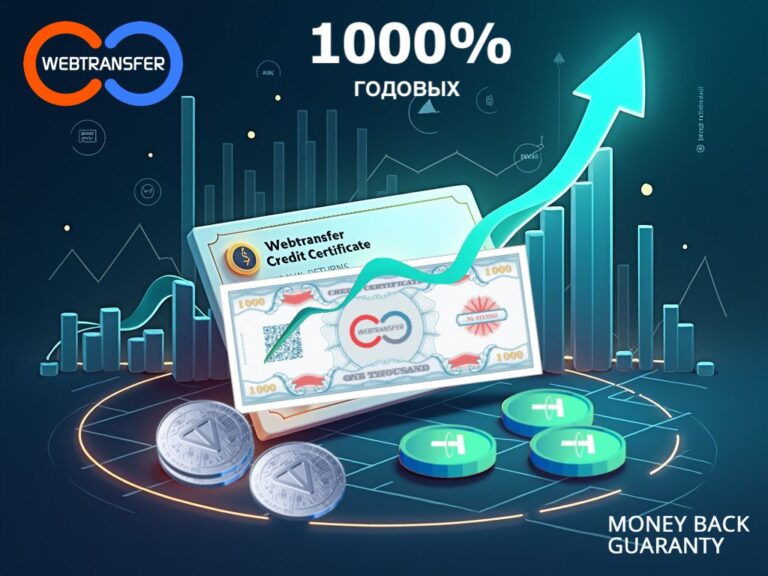 Кредитный сертификат Webtransfer 1000: 1000% годовых