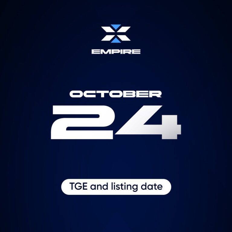 Листинг монеты $X (X Empire) 24 октября