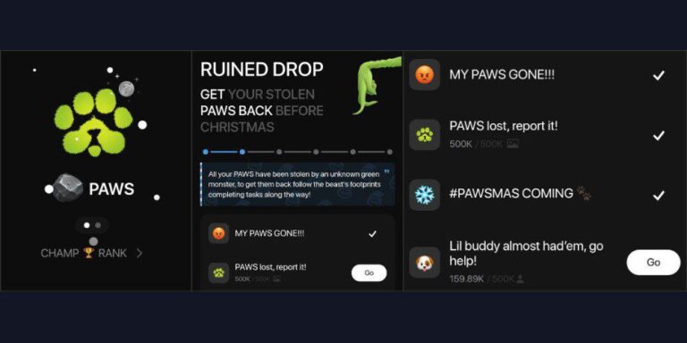 PAWSMAS: Верните украденные лапки и не потеряйте награды