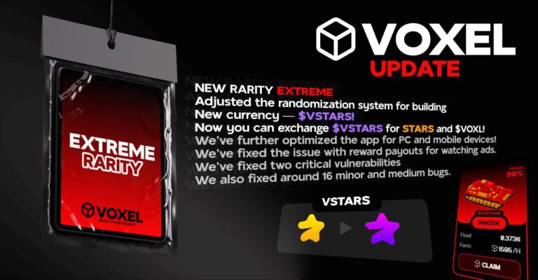 Voxel: Грандиозные обновления и новые возможности