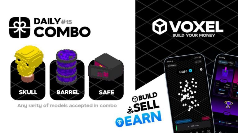 Новое комбо в Voxel: SKULL, BERREL, SAFE