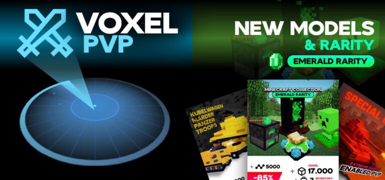 Обновление VOXEL: Изумрудная редкость и PvP-сражения