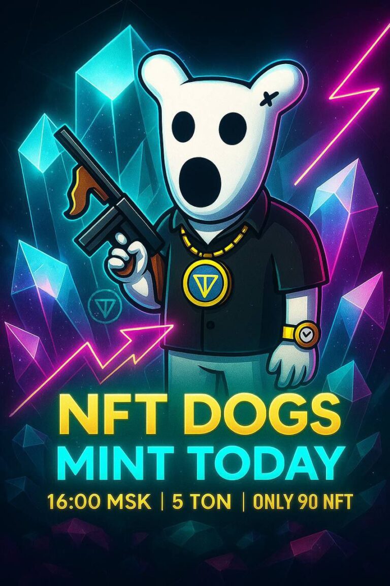 Минт NFT DOGS: Уникальная коллекция на TON