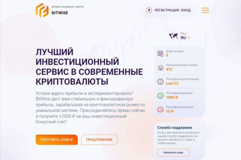 Bitwise: Новый инвестиционный проект с ежедневным доходом