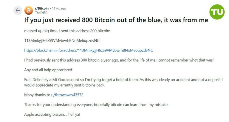 Ошибка на 80 миллионов долларов: как потерять биткоины из-за невнимательности