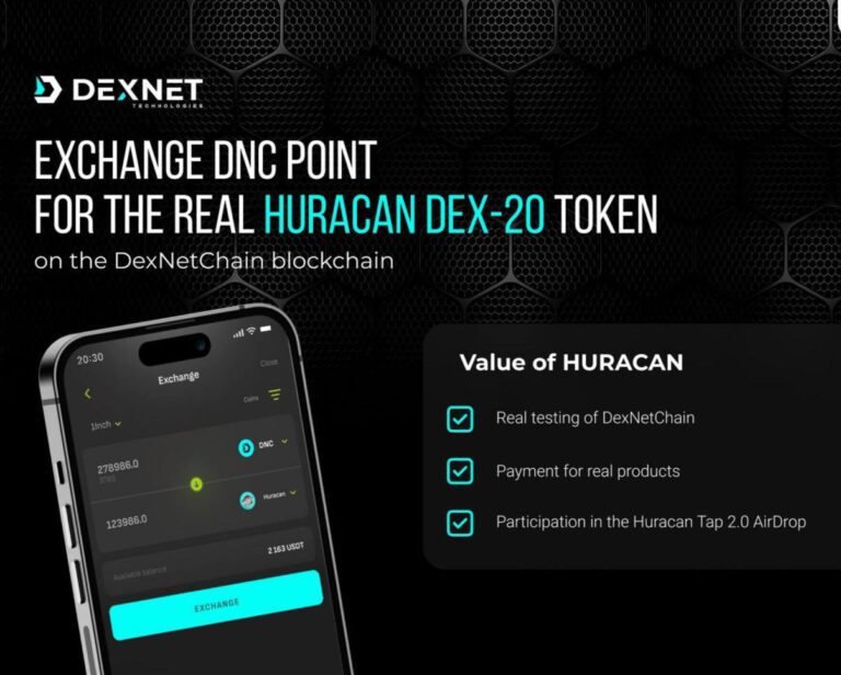 HURACAN DEX20: Ваш путь к реальной ценности в DexNetChain