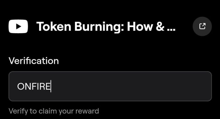 Blum: Промокод ONFIRE для Token Burning