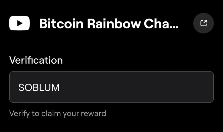 Blum код для видео Bitcoin Rainbow Chart: SOBLUM