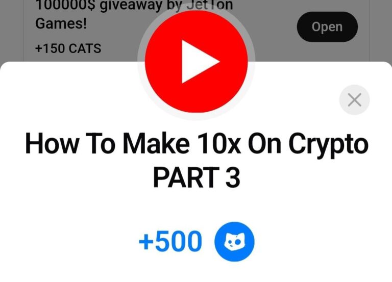 Cats: Коды к видео и заработок