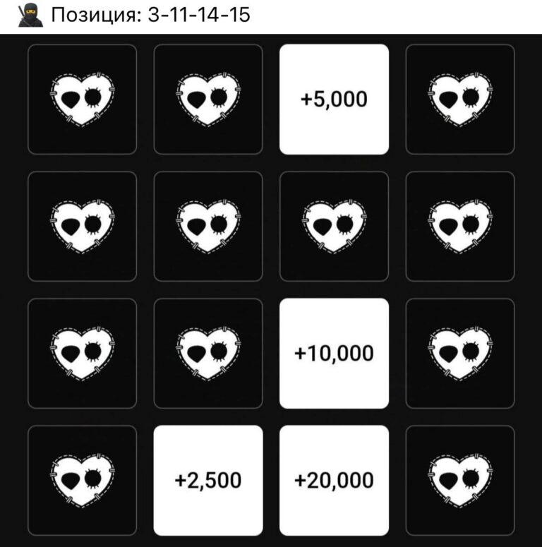 HEART Ежедневное комбо: Получите 37500 $HEART!