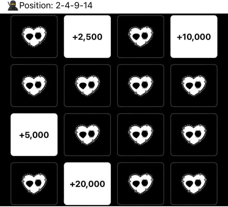 HEART ежедневное комбо: 37500 $HEART за комбинацию