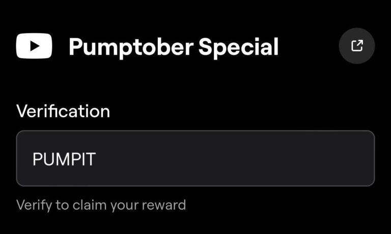 Blum: Код PUMPIT для видео Pumptober Special