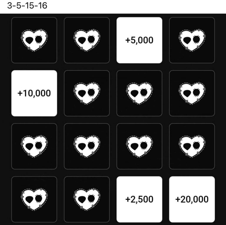 HEART ежедневное комбо: Получи 37500 $HEART!