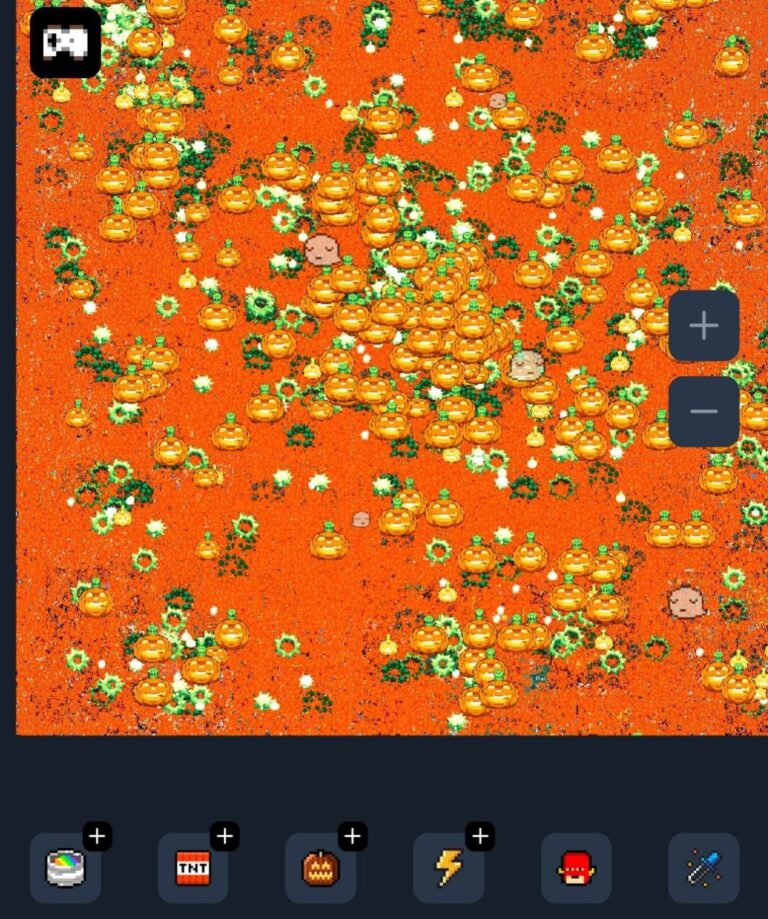 Notpixel Halloween: Тыквенные бомбы и 196 PX за взрыв