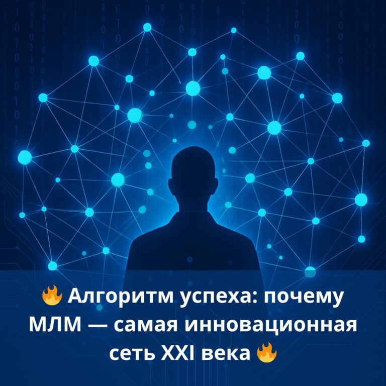 Сетевой маркетинг: Алгоритм успеха и инновационная сеть XXI века