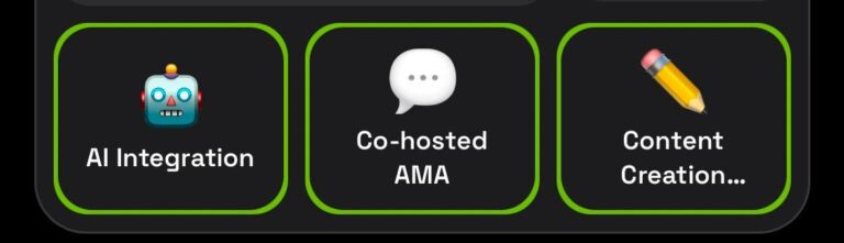Новое комбо для Dropee: AI, AMA и контент