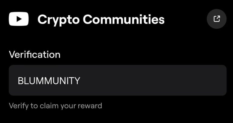 Blum Код BLUMMUNITY: Получи бонусы в Crypto Communities